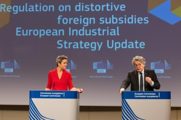Présentation par la commission européenne des nouvelles règles sur les subventions étrangères 